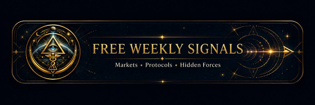 Receive The Signal: one source-linked weekly intelligence letter