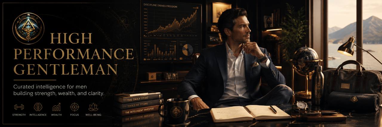 High Performance Gentleman: curated intelligence for men building strength, wealth, and clarity