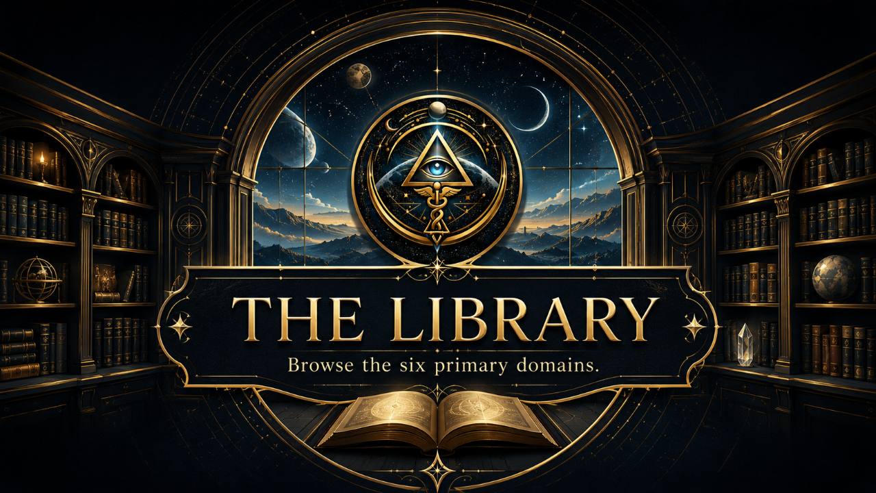 The Library: browse the six primary domains
